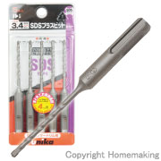 SDSプラス軸ビット 3.4×110mm (5本入)DP5-S34 SDSプラス軸ビット 3.4×110mm (5本入)DP5-S34