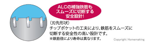 ALC用コアドリル