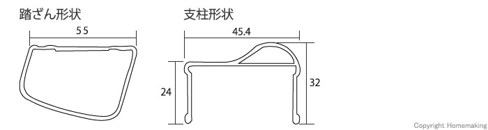 脚軽サイズ サイズ