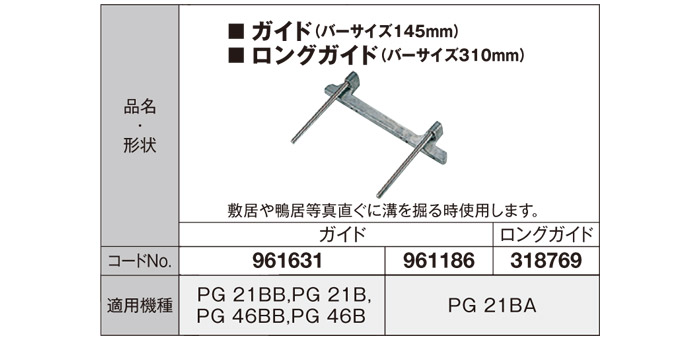 ガイド・ロングガイド ガイド・ロングガイド