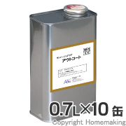 ランバージュアクア アウトコート(屋外用・水系)　ホワイト　1箱(0.7L×10缶)