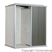 エポックトイレ　簡易水洗トイレ　(手洗器+洋式)　2室タイプ　TU-EPFMW