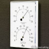 温湿度計 W-1 角型 ホワイト