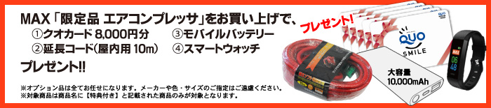 豪華特典プレゼント
