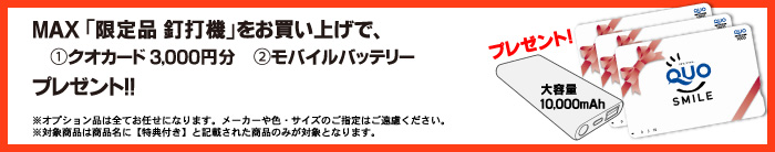 豪華特典プレゼント