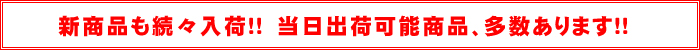 大量入荷 大量入荷