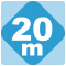 20m 20m