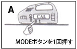 MODEボタンを1回押す