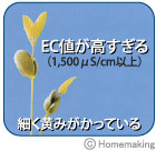 EC値が高すぎる