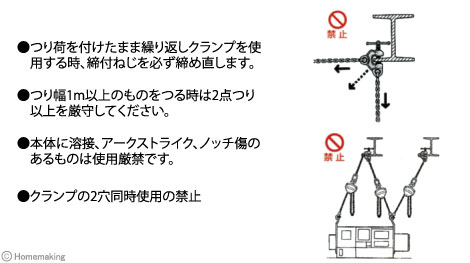 使用上の注意