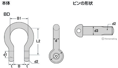 TAIYOシャックル