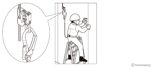 天井・高所作業の安全を確保