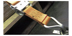 インカ ラッシングシステムロープタイオフ　使用例