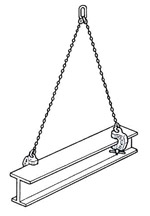 イーグル・クランプ ねじ式広開口クランプ SBb型 1000～5000kg(40