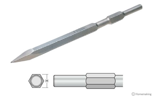 六角軸ハンマー用　17H・ブルポイント