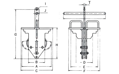 イーグル・クランプ 基礎ブロック用クランプ EFG型 20～100kg(100