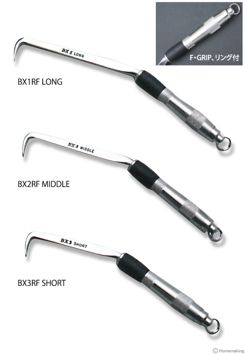 MIKI BXハッカー BX1RF 鉄筋結束用 LONG F・GRIPリング付 。-