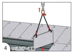 つり上げ・運搬