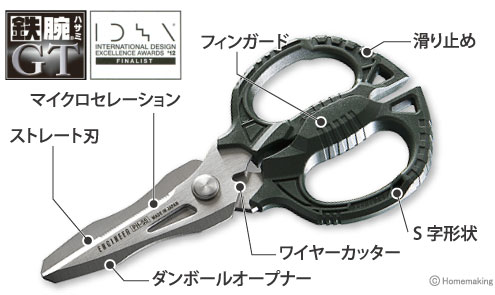 エンジニア 鉄腕ハサミGT::PH-55|ホームメイキング【電動工具