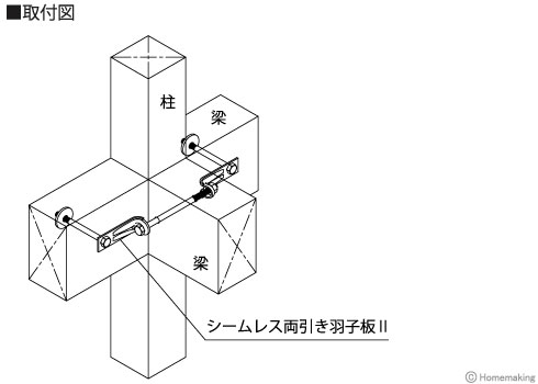 シームレス両引き羽子板II