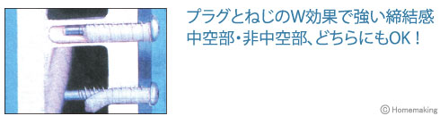 偏芯プラグ ラスパート