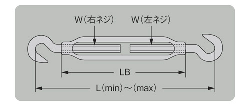 ターン バックル cad