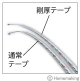 テープ剛性力1.5倍！