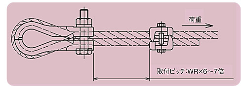 図2ニッサククリップK型組付図参照