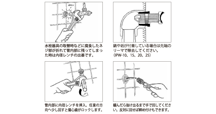 内径レンチ