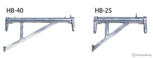 一側足場部材　ブラケット