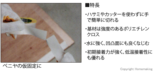 ニトムズ ハンディカット多用途強力両面テープ 0.23mm×10mm×10m 1箱(30