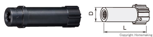 トネ Mシリーズ用 インナーソケット M16用 標準品: 他:216TA|ホーム