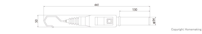 音声発光式　高圧用充電標示器