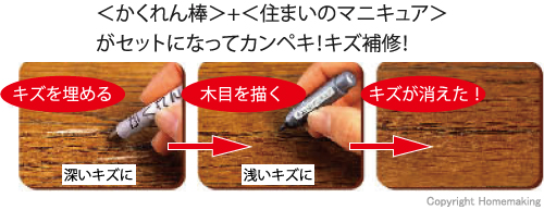 住まいのマニキュア単色
