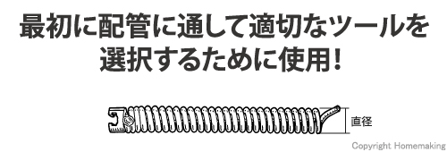 先端ツール ストレートオーガー T-101(直径38mm)