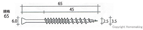 3.5×65mm