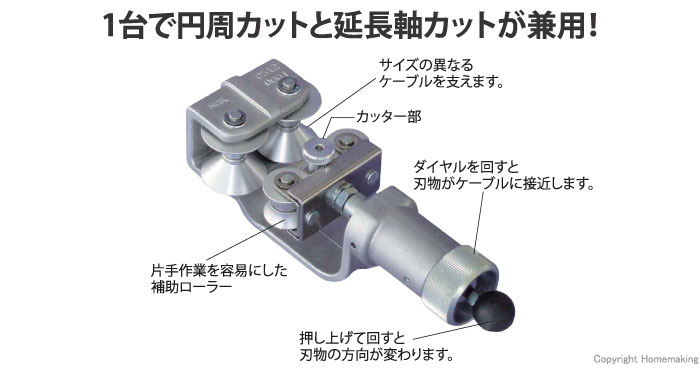 EMケーブルシースカッター