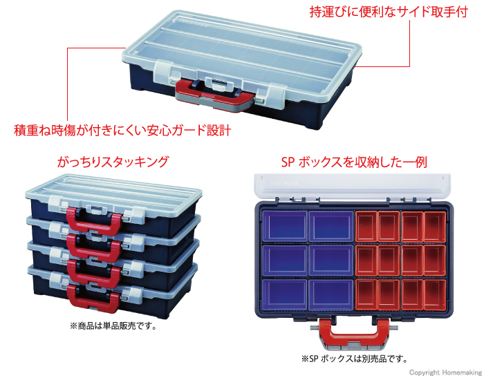 リムーバブルパーツケース