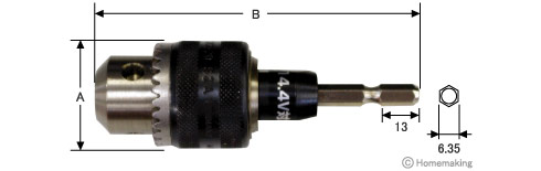 ドリルチャック　JB-10