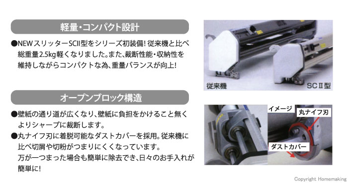 NEWスリッターSCII型搭載