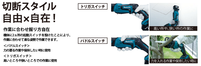 マキタ 10.8V 充電式レシプロソー(1.5Ah電池・充電器・ケース付): 他:JR104DSH |ホームメイキング【電動工具・大工道具・工具・建築金物・発電機の卸値通販】