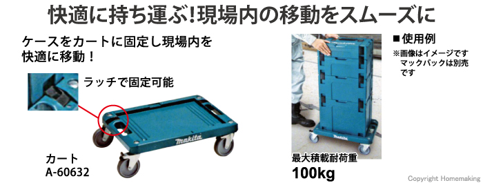 快適に持ち運ぶ！現場内の移動をスムーズに