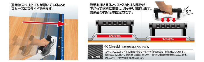 シンワ 丸ノコガイド定規 エルアングルプラス 45cm 併用目盛: 他:73150 |ホームメイキング【電動工具・大工道具・工具・建築金物・発電機の卸値通販】