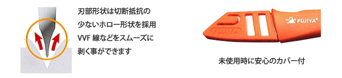 刃部ホロ―形状　カバー付