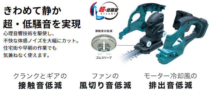 マキタ 限定品 18V 充電式生垣バリカン 360mm(3.0Ah電池・充電器付 