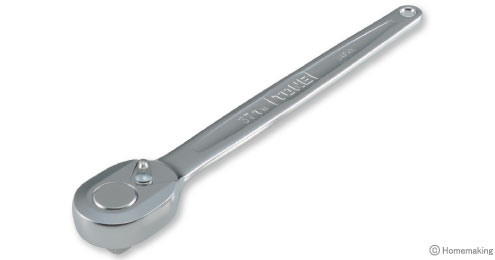 トネ ラチェットハンドル 標準型(差込角12.7mm)::371|ホームメイキング