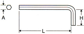 六角棒レンチスタンダードタイプ