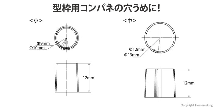 コンパネ詰栓