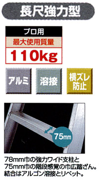 ハセガワ 専用脚立 長尺強力型 11尺: 他:FAM-330|ホームメイキング ...