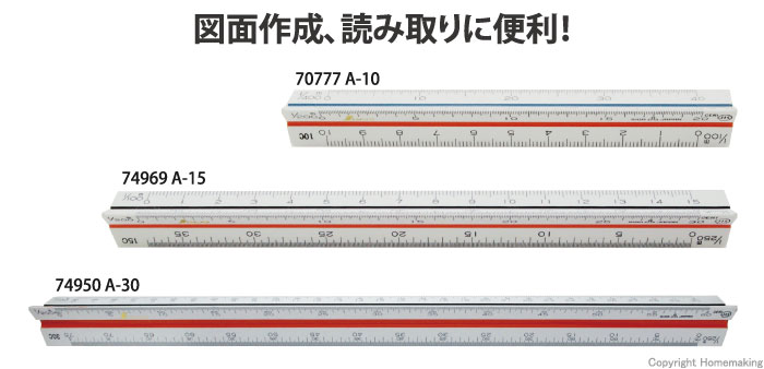 三角スケール